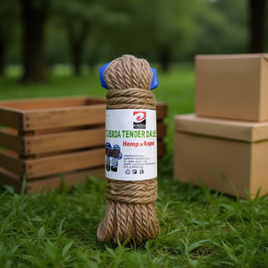 CUEURDA Corde en chanvre et jute durable 6mm*10M pour l'emballage - Product Image 3