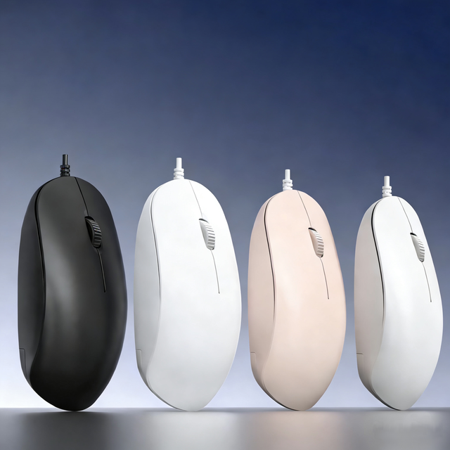 2026 New Silent Wired Mouse, USB Universal, Quiet Click for Laptop Desktop PC Office Home Student