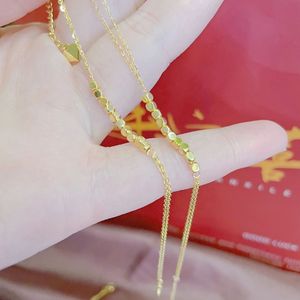 Xinfly - Pulsera de Cadena de Oro Puro de 18K AU750, Joyería de Moda de Lujo al por Mayor - Product Image 3