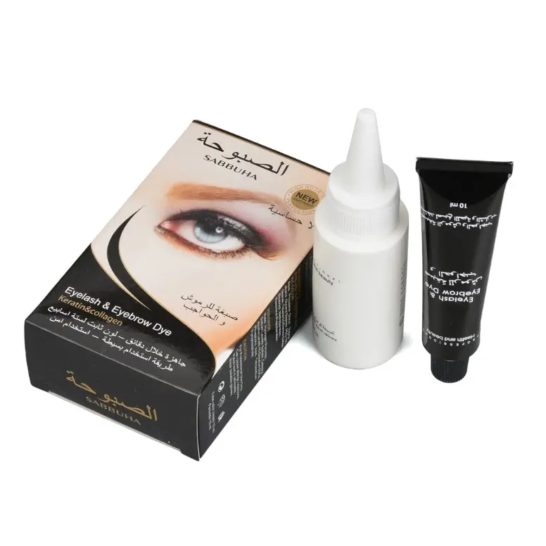 Impermeable tinte 15 min rápido tinte fácil tinte Gel de cejas ojo máscara de pestañas cejas crema