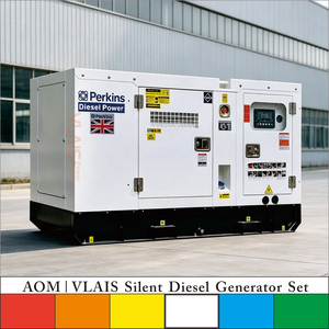 Planta Eléctrica de 100KW/110KW/120KW de Marca [Brand Name] con Motor Cummins Perkins, Generador Eléctrico de 125kva 150kva 60Hz, 110KW AOM-100TACM AOM-10 - Product Image 2