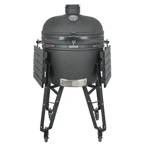 SEB KAMADO Dark Grey 23.5 Inch Charcoal Ceramic Barbecue Bbq Grills Outdoor Kamodo Bbq Grill 24