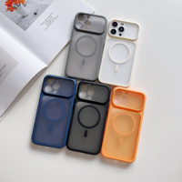 Funda Magnética con Carga Inalámbrica para iPhone 18 17 Pro Max, Acabado Mate Similar a la Piel, Anti-Caídas, TPU y PC, Disponible en Stock