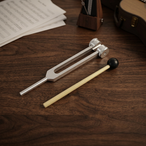Diapason en alliage d'aluminium 128 Hz avec marteau en caoutchouc pour expériences de physique - Product Image 4