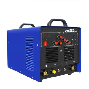 WSE-250 AC/DC TIG 220V אלומיניום ארגון קשת מכונת ריתוך לריתוך 0.8-4.0 לוחית נירוסטה אלומיניום