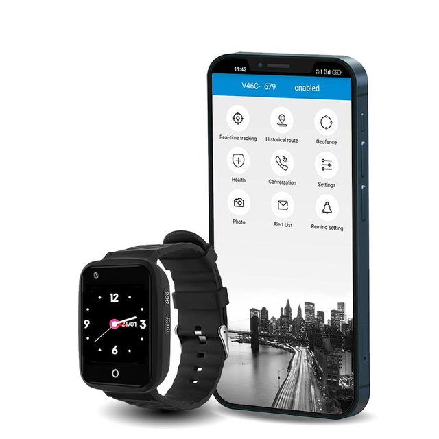 4G Smart Kid GPS Tracker Historical Route Mini Waterproof Watch Personal Alarm System Touch Screen Health Reloj Anti-Lost