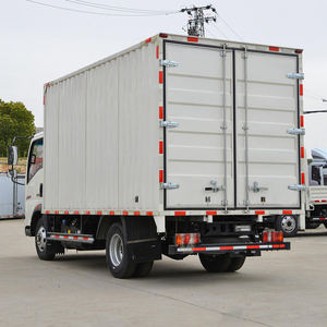 Camión <span class=keywords><strong>de</strong></span> Carga Ligero Usado HOWO 4x2 <span class=keywords><strong>de</strong></span> 6 Ruedas y 140HP, Camión <span class=keywords><strong>de</strong></span> Carga con Caja Tipo Van - Product Image 5