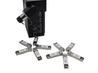 Module SFP 3G avec connecteur LC, transmission bidirectionnelle de signal vidéo pathologique SDI vers fibre optique 1310/1550nm