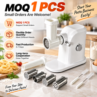 Machine à pâtes électrique portable et légère, machine à nouilles automatique, appareil de cuisine domestique, formes de pâtes multiples, OEM ODM personnalisé