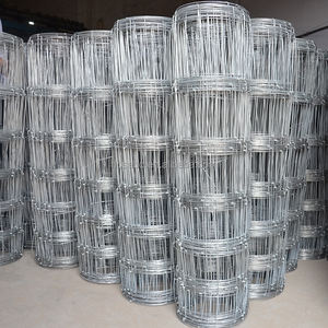 भारी शुल्क गैल्वेनाइज्ड पशुधन फार्म तार जाल बाड़ के साथ संयुक्त घोड़े पशु खेत बाड़ - Product Image 5