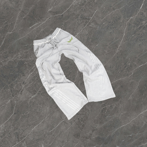 Pantalon de survêtement pour homme à jambe large vintage avec logo personnalisé, mélange polyester/coton, cordon de serrage, poches, écologique, respirant, 6XL - Product Image 5