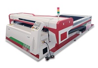 Máquina de Corte Láser CO2 1325, Tipo Pórtico, 1300x2500mm, Refrigerada por Agua, Router CNC para Madera, Acrílico, Papel, Goma, Control Ruida V8