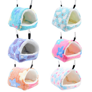 Small Pet Rabbit Rat <strong>Hamster</strong> Mini Guinea Pigs Bed House Chinchillas Squirrel Bed Nest <strong>Cage</strong> Soft Cotton <strong>Hamster</strong> Bedding - Product Image 2