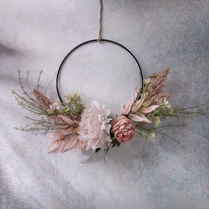 CallaFloral ชุดตกแต่งผนังดอกโบตั๋นประดิษฐ์ รูปทรงครึ่งวงกลม สำหรับตกแต่งบ้าน งานแต่งงาน รุ่น CF01121 - Product Image 1