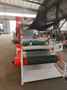 Máquina Geonet de plástico de nuevo diseño, malla de advertencia, cerca de rejilla, línea de extrusión de red, máquina de fabricación de redes protectoras - Product Image 3