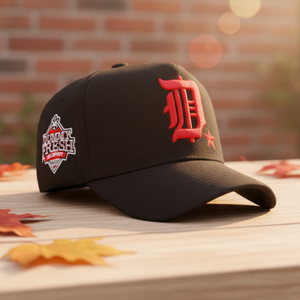 Nueva Gorra de Béisbol Original Era de Alta Calidad, 6 Paneles, Visera Plana, Unisex, Ajustable, con Cierre a Presión, Bordado 3D Personalizado, Deportiva, de Pana - Product Image 1