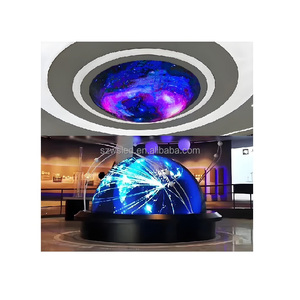 Pantalla <span class=keywords><strong>LED</strong></span> Esférica Personalizada para Interiores, Flexible, P1.5, P1.8, P2, P2.5, P3, P4, para Publicidad Creativa - Product Image 5