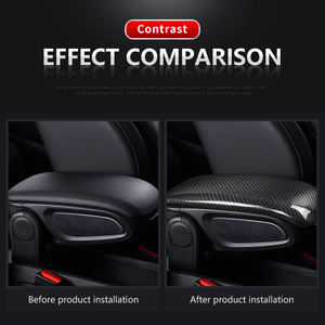 <span class=keywords><strong>Shasha</strong></span> carbone véritable Fiber de carbone voiture intérieur accessoires fabricant direct accoudoir boîte pour MINI F60 voiture décoration intérieurs - Product Image 5