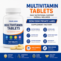 Fabricante de Tabletas Multivitamínicas, Marca Privada, Fórmula Personalizada, Venta al Por Mayor para Compradores de Marcas de Bienestar Global, OEM, ODM, B2B