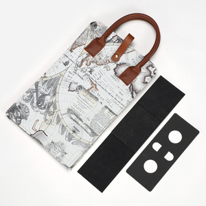 New Rượu Vang Đỏ Bao Bì Hộp Quà Tặng Cao cấp Rỗng Túi Xách 2 Chai Rượu Vang Đôi Gói Phổ Tùy Chỉnh Hộp Da Junuo Thương Hiệu - Product Image 4