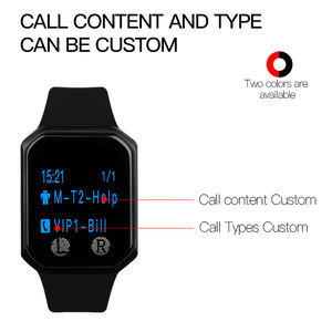 Еда 1 наручные часы система вызова официанта в отеле кухня Kr на большое расстояние 2 кнопки вызова беспроводной диапазон пейджер-система пейджер - Product Image 2