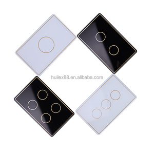 Disesuaikan kualitas tinggi 1.5 mm-3.0 mm ketebalan pencahayaan hotel kontrol panel kaca saklar sentuh pabrik - Product Image 6