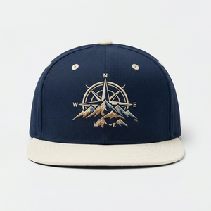 High Quality Canvas <b>Flat</b> Bill Custom Embroidery Logo 6 Panel Unisex Adjustable Hip-hop Outdoor Party Snapback <b>Hat</b> - Product Image 1