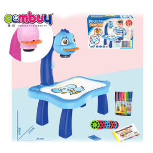 Mesin Gambar Elektrik 3 In 1 Anak-anak, Proyektor Mainan Melukis Cerdas - Product Image 1