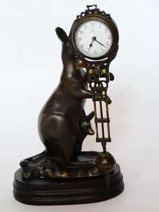 Horloge à Pendule Mécanique en Laiton Antique de Style Américain du XVIIe Siècle, Imitée, pour la Décoration de la Maison, l'Église, les Mariages, les Fêtes - Product Image 1