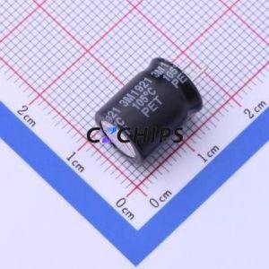 Condensador Electrolítico de Aluminio de Orificio Pasante 35PX470MEFCCE10X12.5, Orificio Pasante, D10xL12.5mm 470uF 20% 35V 525mA-120Hz - Product Image 2