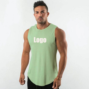 Camiseta sin Mangas Deportiva para <span class=keywords><strong>Gimnasio</strong></span>, Marca de Deportes, para <span class=keywords><strong>Hombre</strong></span>, Estilo Musculoso, Camiseta sin Mangas, Ropa Deportiva, Chaleco de Fitness - Product Image 1