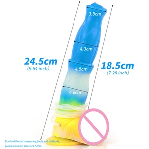 Nuevo Vibrador Inalámbrico con Forma de Pene de Caballo, Dildos de Fantasía, Tapón Anal Luminoso, Masturbadores Femeninos, Juguetes Sexuales para Adultos - Product Image 6