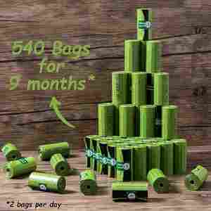 ถุงเก็บอุจจาระสัตว์เลี้ยงแบบย่อยสลายได้ ผลิตตามสั่ง พรีเมียม ปี 2024 พร้อมโลโก้ส่วนตัว เป็นมิตรต่อสิ่งแวดล้อม - Product Image 5