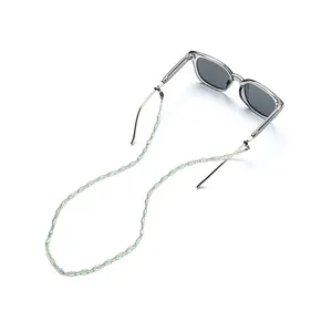 Bracelet en perles pour lunettes de lecture, joli cordon pour les yeux, sur mesure,