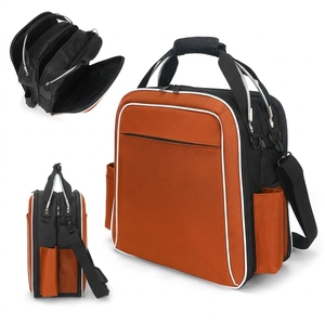 Conjunto de Bolsa de Vuelo Clásica para <span class=keywords><strong>Piloto</strong></span>, Profesional, Negra, Portátil, de Poliéster, con Cierre de Cremallera, Gran Capacidad - Product Image 3