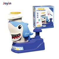Lanceur de disque volant pour les pieds, jouet licorne et requin, lanceur de soucoupe volante, jeu de sport en plein air, jouet d'animation pour la poursuite, cadeau pour enfants et tout-petits