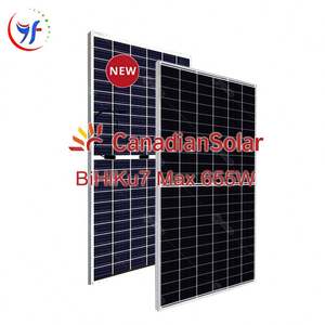 Panneaux solaires photovoltaïques à cellules monocristallines (MCM) <span class=keywords><strong>450W</strong></span>, Jingo Photo 600W, Ginko, module allemand, Canada - Product Image 1