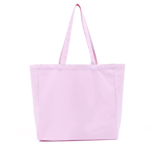 Customized Logo Premium Quality Organic Cotton Tote Bag Casual Handbag in White for Pink Green Silk Screen <strong>Canvas</strong> <strong>Shopper</strong> - Product Image 5