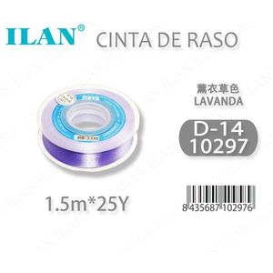Il Nastro in Raso 1.5m 25Y Lavanda D14 - Product Image 1