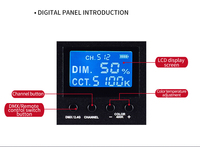 Tolifo R-S120B haute puissance 120w 1280 Led Bi couleur photographie vidéo doux rond panneau remplissage Photo lumière avec 2.4G télécommande DMX512