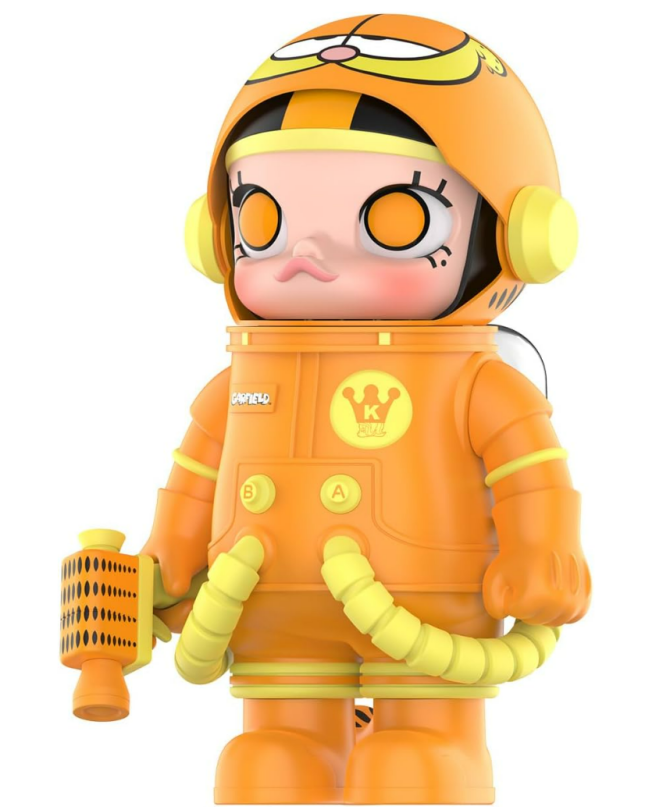 MEGA Space Molly 400% ฟิกเกอร์คอลเลกชัน Garfield