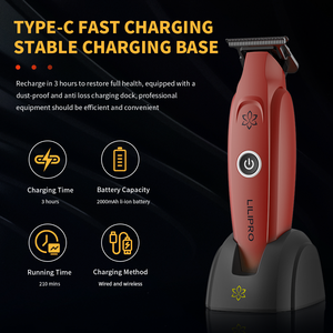 LILIPRO Agence de recrutement Discount Hair Cutting <span class=keywords><strong>Machine</strong></span> BarberTrimmer Cordless 0mm Zero Gapped Carving Cutting <span class=keywords><strong>Machine</strong></span> - Product Image 2