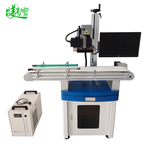 Máy khắc laser 10W 20W định vị tự động trực quan với băng tải Nắp nhựa có thể UV đánh dấu Máy Nhà máy tùy chỉnh - Product Image 4