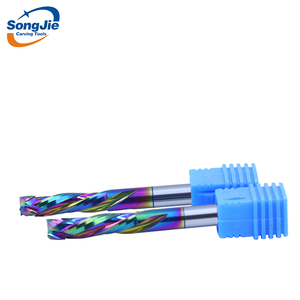 Revêtement DLC personnalisable Fraise <span class=keywords><strong>à</strong></span> découper en spirale <span class=keywords><strong>à</strong></span> 2 cannelures Fraise CNC avec fraise <span class=keywords><strong>à</strong></span> surfacer Fraise <span class=keywords><strong>à</strong></span> bois - Product Image 4