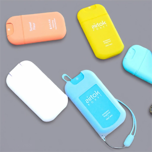 Flacon pulvérisateur <span class=keywords><strong>vide</strong></span> en PP format carte de crédit 20/30 ml pour voyage, désinfectant pour les mains, lotion, parfum rechargeable - Product Image 6