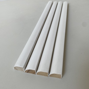 Moldura Redonda de Pino Blanco Liso Imprimado de 1/6 pulgada, Acabado Pintable para Contratistas y Constructores, Proyecto, Pedido a Granel, Proveedor Mayorista - Product Image 1