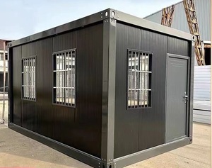 2025 Phật Sơn nhà máy tùy chỉnh di động sẵn sàng container 20ft văn phòng chỗ ở Capsule <span class=keywords><strong>Modular</strong></span> văn phòng cho công nhân Châu Phi - Product Image 1
