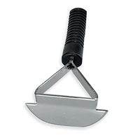 Grattoir de préparation de pneus durable avec lame large et courbée pour les projets de réparation de caoutchouc de véhicules