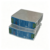 Alimentation électrique compacte AC/DC NDR-120-24 120W avec sortie DC 24V stable pour équipements de contrôle industriel et caméras de vidéosurveillance