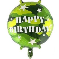 Nouveauté : Ballons en aluminium de 18 pouces sur le thème Amy Green, assortiment d'étoiles, de cercles et d'avions de combat, pour décorations de fête d'anniversaire de garçon